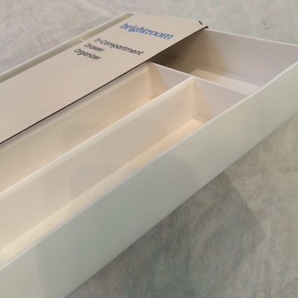 Brightroom Drawer Organizer Target Plastic White - Picture 4 of 9